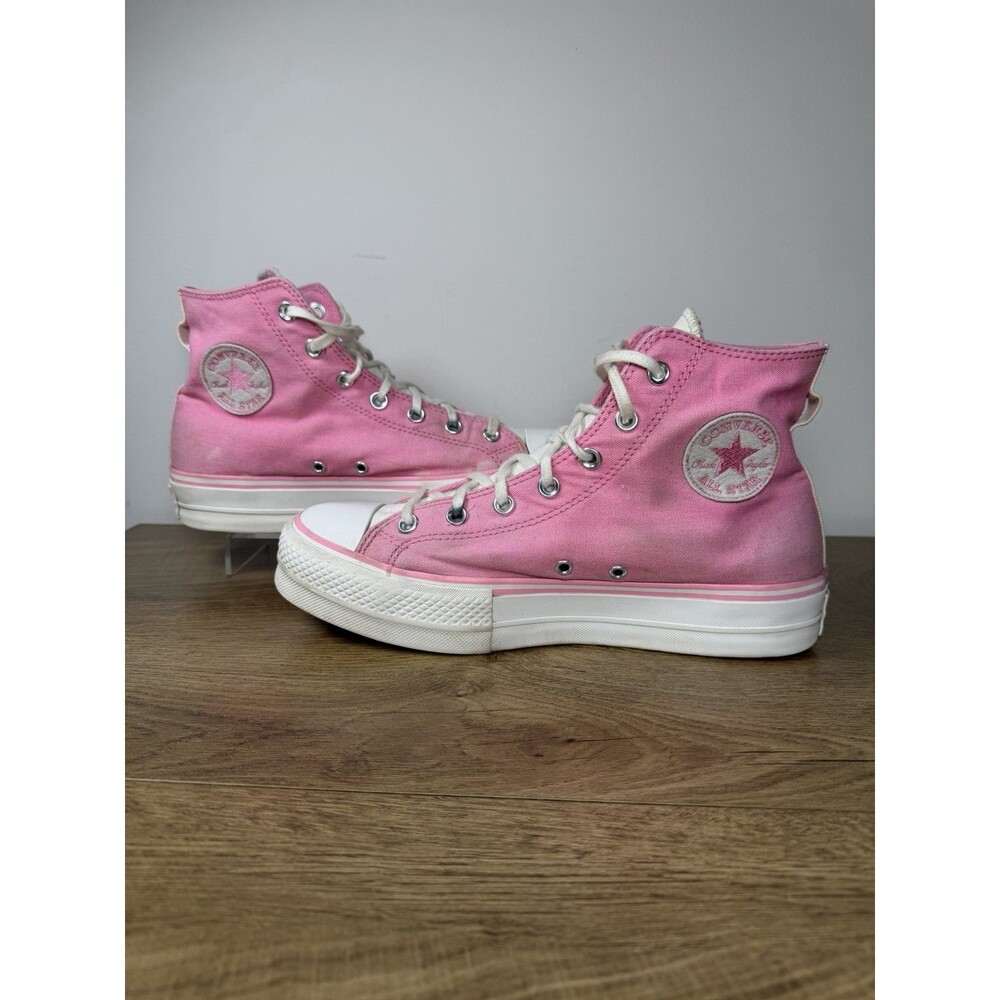 Converse Chuck Taylor All Star Lift Platform Varsity Pink Women Shoes Size 10.5